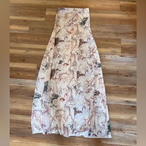 NWOT Zara Strapless Maxi Dress